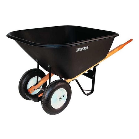 Seymour Midwest Seymour Midwest Llc WB-10P 10 Cubic Feet Wheelbarrow WB-10P